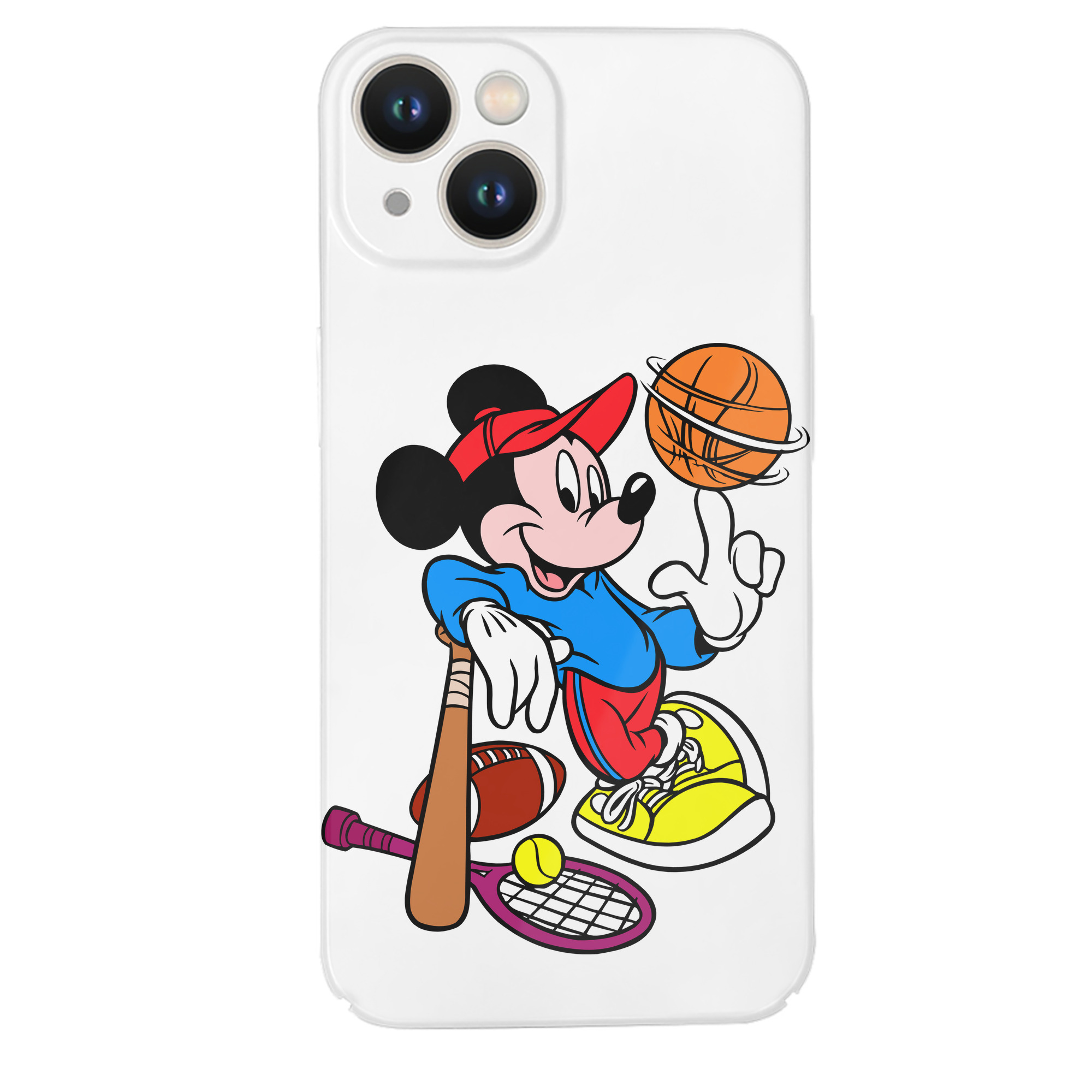 （画像用） ミッキーマウス Mickey Mouse 【iPhone 14シリーズ対応】ハードケース